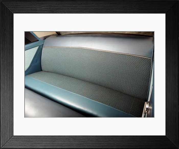 Framed Print : Ford Galaxie 500 race car 1962. Artist: Simon Clay Framed Print : Ford Galaxie 500 race car 1962. Artist: Simon Clay