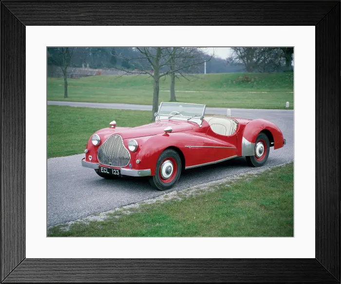 Framed Print : A 1950 Alvis TB21 sportscar Framed Print : A 1950 Alvis TB21 sportscar