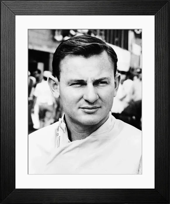 Framed Print : Bruce McLaren, c1958-c1970