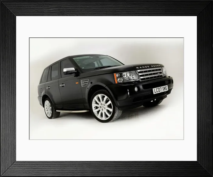 Framed Print : 2007 Range Rover Sport Framed Print : 2007 Range Rover Sport