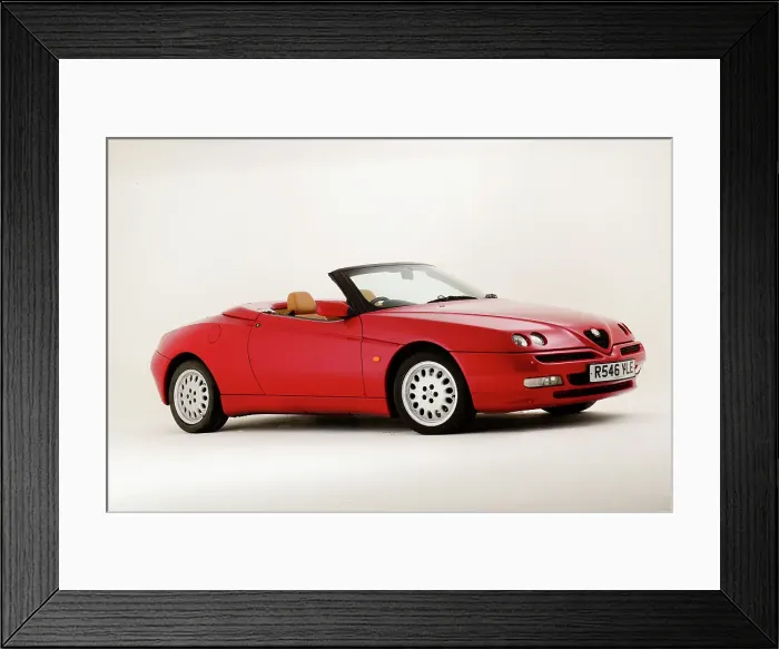 Framed Print : 1997 Alfa Romeo Spyder Framed Print : 1997 Alfa Romeo Spyder