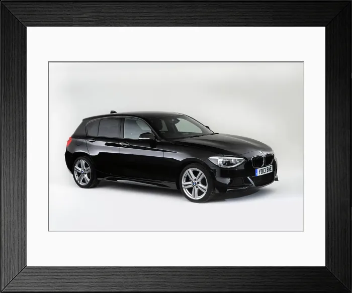 Framed Print : 2013 BMW 118d Framed Print : 2013 BMW 118d