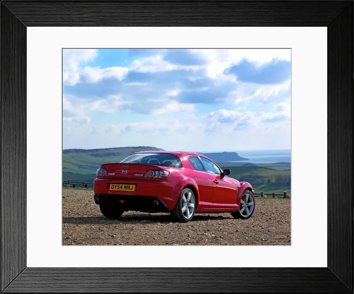 Framed Print : 2004 Mazda RX8 Framed Print : 2004 Mazda RX8