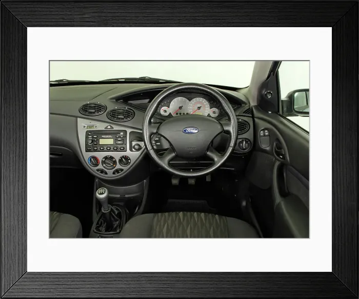 Framed Print : 2004 Ford Focus 1.8 Zetec Framed Print : 2004 Ford Focus 1.8 Zetec