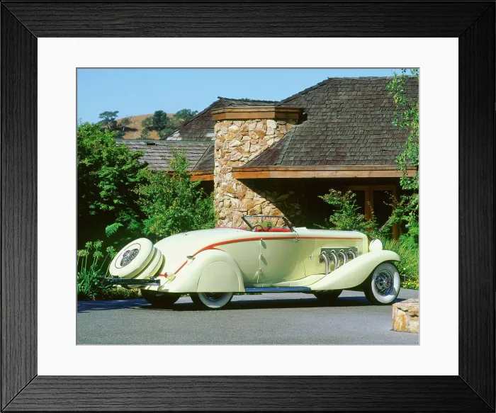 Framed Print : 1935 Duesenberg Speedster Framed Print : 1935 Duesenberg Speedster