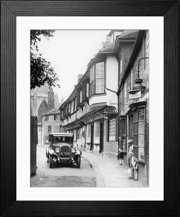 Framed Print : A Buick in College Street, York