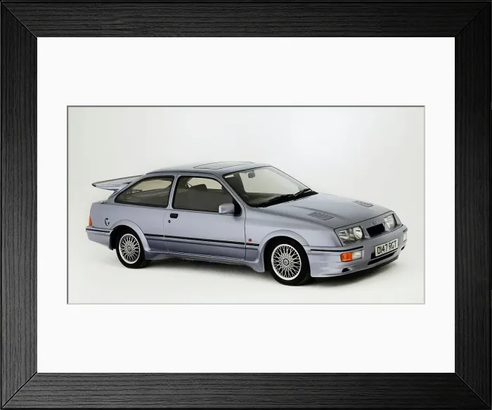 Framed Print : 1987 Ford Sierra RS Cosworth Framed Print : 1987 Ford Sierra RS Cosworth