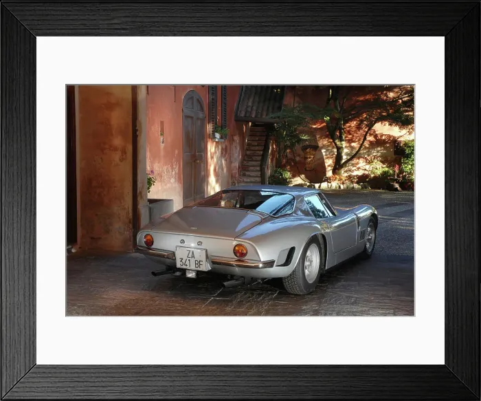 Framed Print : 1966 Bizzarrini 5300 GT Strada Framed Print : 1966 Bizzarrini 5300 GT Strada