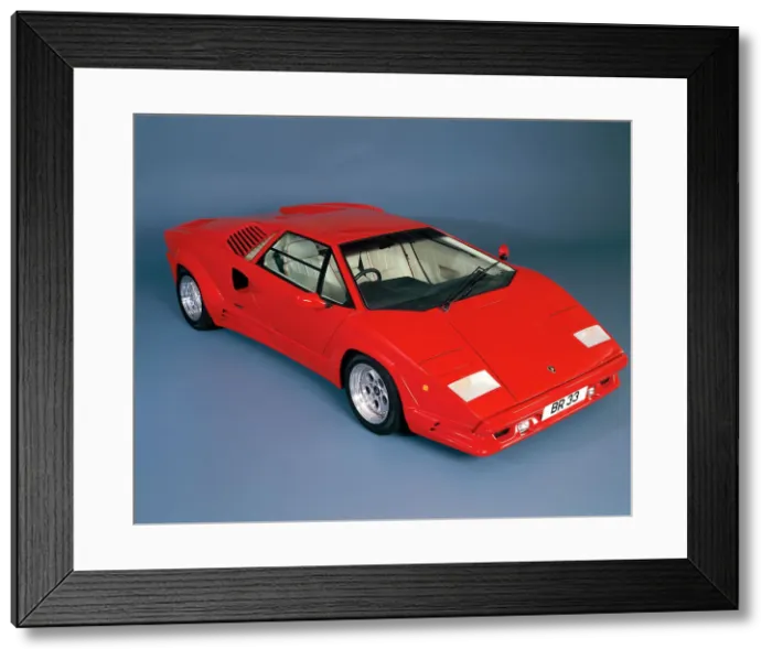 Framed Print : 1988 Lamborghini Countach Framed Print : 1988 Lamborghini Countach