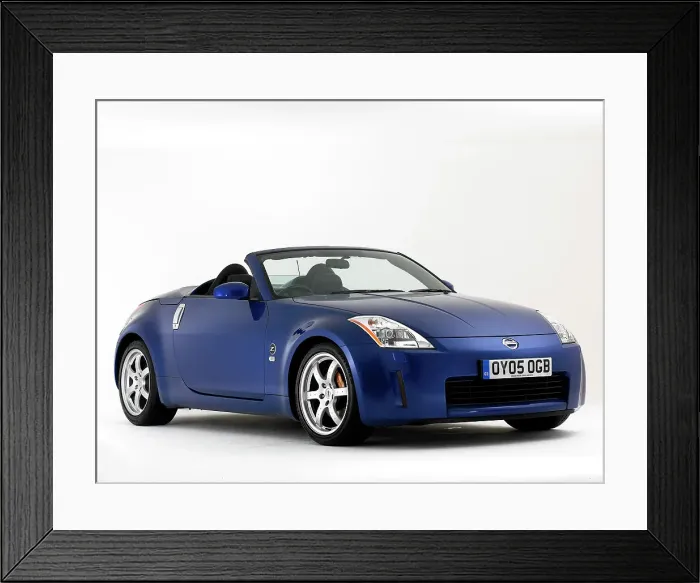 Framed Print : 2005 Nissan 350Z Framed Print : 2005 Nissan 350Z
