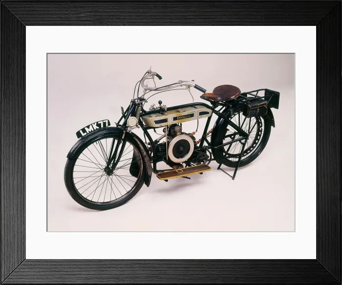 Framed Print : 1913 Douglas motorcycle Framed Print : 1913 Douglas motorcycle