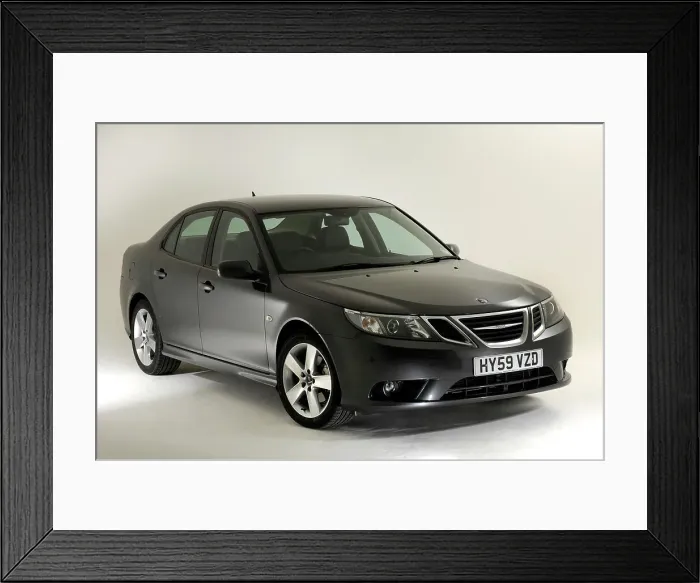Framed Print : 2009 Saab 93 Framed Print : 2009 Saab 93