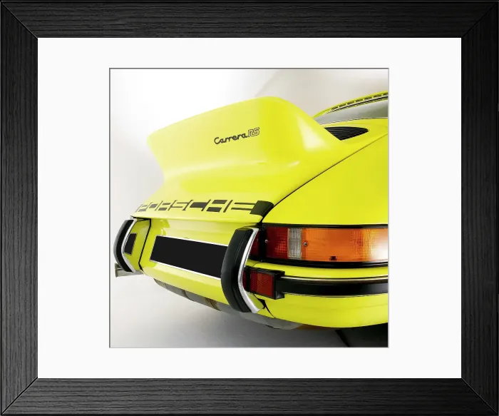 Framed Print : 1973 Porsche 911 Carrera RS 2.7 Framed Print : 1973 Porsche 911 Carrera RS 2.7