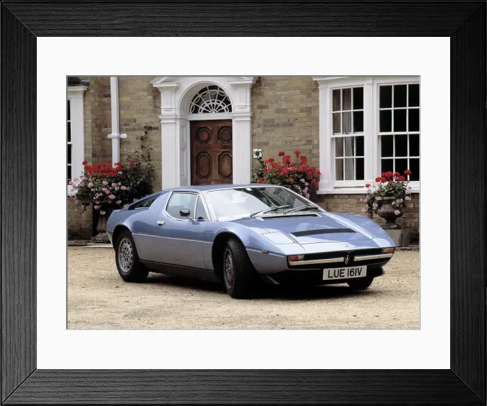 Framed Print : 1980 Maserati Merak ss Framed Print : 1980 Maserati Merak ss