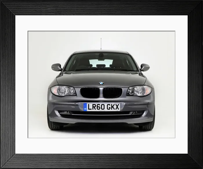 Framed Print : 2011 BMW 118d Framed Print : 2011 BMW 118d