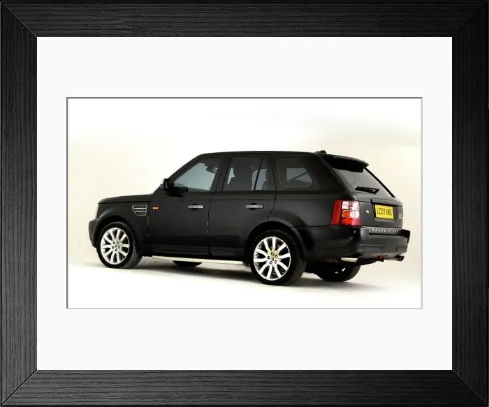 Framed Print : 2007 Range Rover Sport Framed Print : 2007 Range Rover Sport