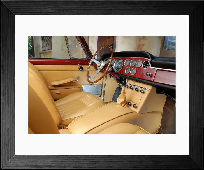 Framed Print : 1962 Ferrari 250 GTE 2+2 Framed Print : 1962 Ferrari 250 GTE 2+2