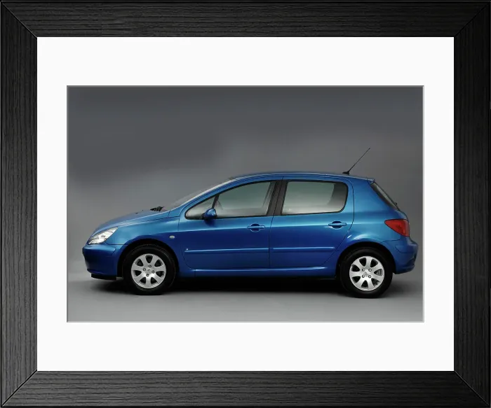 Framed Print : 2003 Peugeot 307 Framed Print : 2003 Peugeot 307