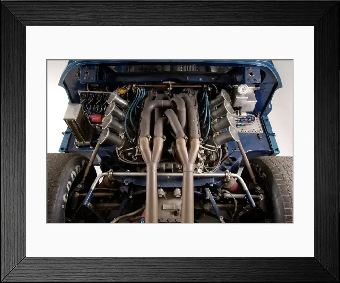 Framed Print : Ford GT40 Daytona prototype 1965. Artist: Simon Clay Framed Print : Ford GT40 Daytona prototype 1965. Artist: Simon Clay