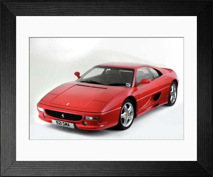 Framed Print : 1994 Ferrari F355 Berlinetta Framed Print : 1994 Ferrari F355 Berlinetta