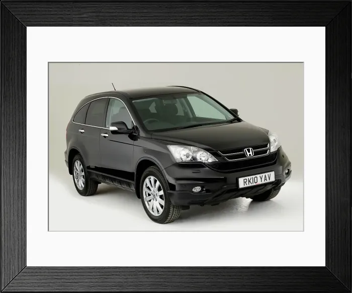 Framed Print : 2010 Honda CRV Framed Print : 2010 Honda CRV