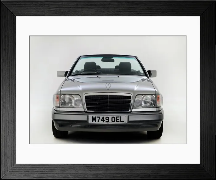 Framed Print : 1995 Mercedes Benz E220 Convertible Framed Print : 1995 Mercedes Benz E220 Convertible