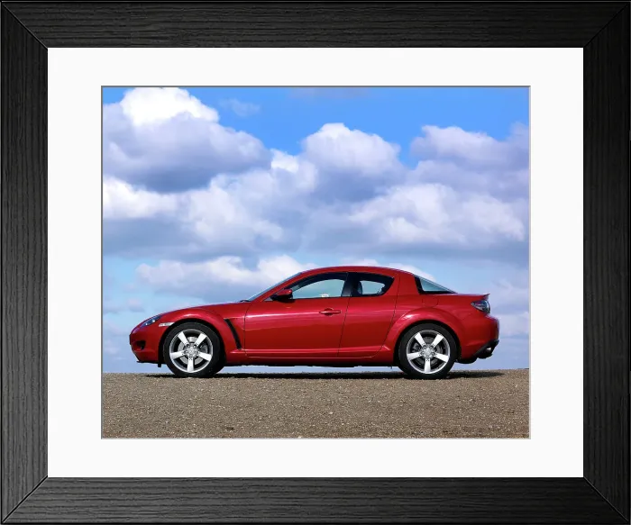 Framed Print : 2004 Mazda RX8 Framed Print : 2004 Mazda RX8
