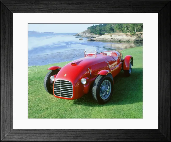 Framed Print : 1947 166 Spyder Corsa Framed Print : 1947 166 Spyder Corsa