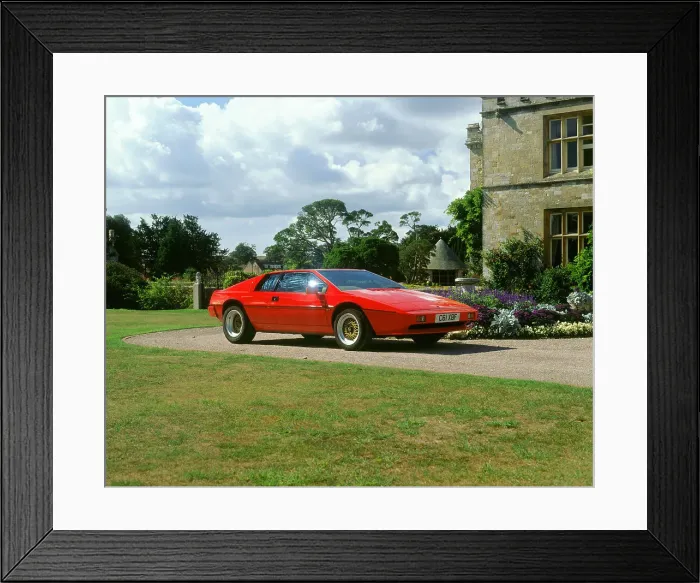 Framed Print : 1985 Lotus Esprit Framed Print : 1985 Lotus Esprit