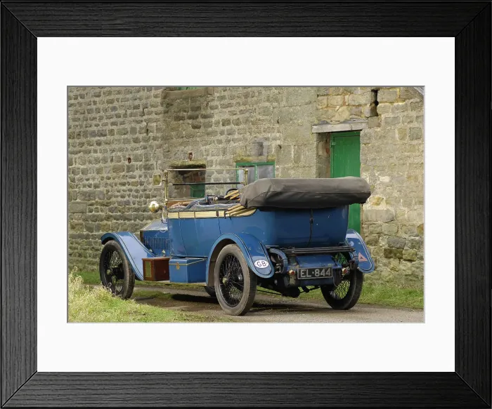 Framed Print : Napier open tourer 1913. Artist: Simon Clay Framed Print : Napier open tourer 1913. Artist: Simon Clay