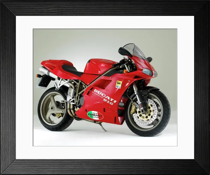 Framed Print : 1995 Ducati 916 Framed Print : 1995 Ducati 916