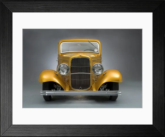 Framed Print : 1932 Ford Model B Custom Car Framed Print : 1932 Ford Model B Custom Car