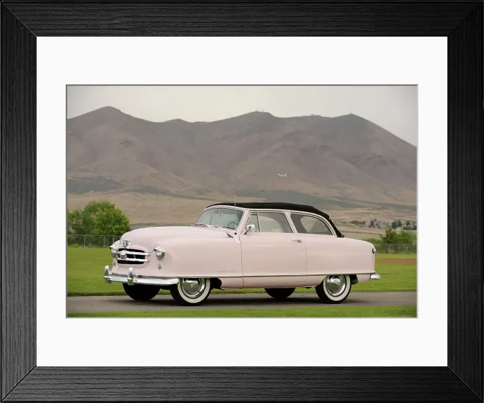 Framed Print : Nash rolltop convertible Marilyn Monroe 1951. Artist: Simon Clay Framed Print : Nash rolltop convertible Marilyn Monroe 1951. Artist: Simon Clay