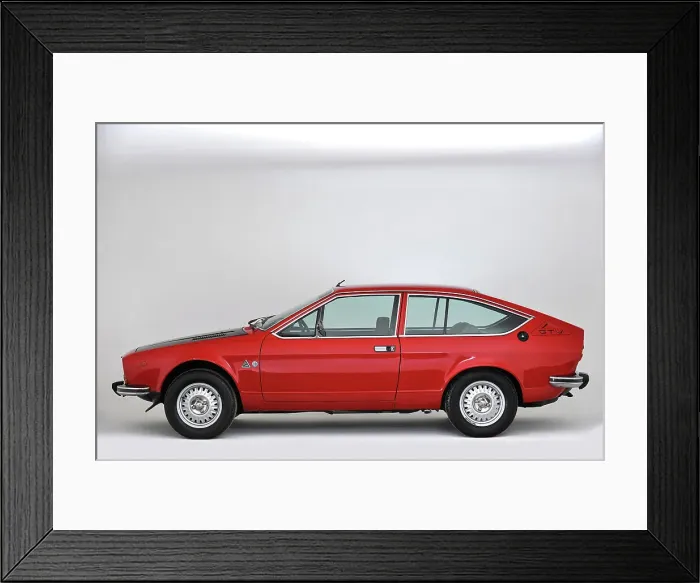 Framed Print : 1981 Alfa Romeo Alfetta GTV Framed Print : 1981 Alfa Romeo Alfetta GTV