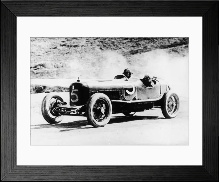 Framed Print : Alfieri Maserati and Guerino Bertocchi in a Type 26 Maserati, Targa Florio race, Sicily, 1926 Framed Print : Alfieri Maserati and Guerino Bertocchi in a Type 26 Maserati, Targa Florio race, Sicily, 1926