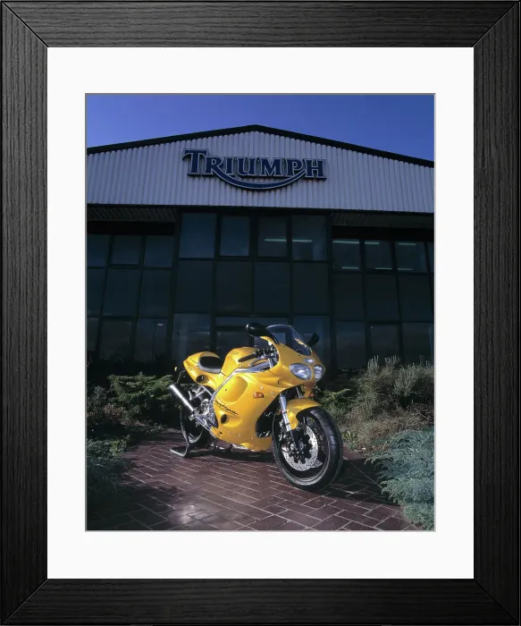 Framed Print : 1996 Triumph Daytona T595 Framed Print : 1996 Triumph Daytona T595