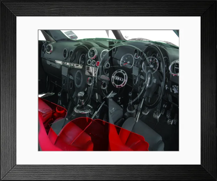 Framed Print : 2001 Audi TT Coupe