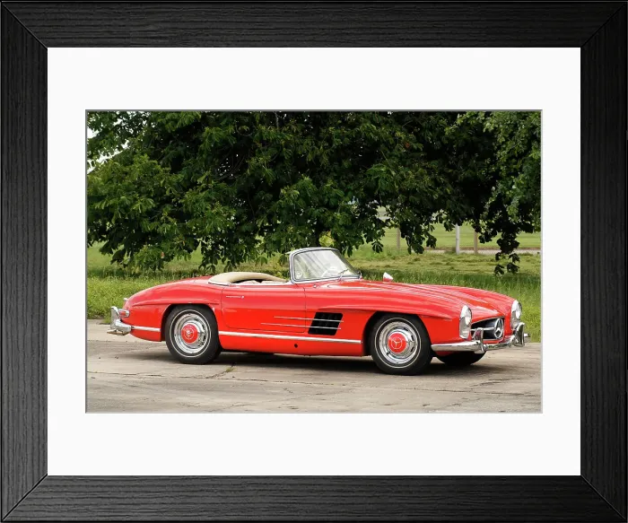 Framed Print : 1961 Mercedes Benz 300SL Framed Print : 1961 Mercedes Benz 300SL
