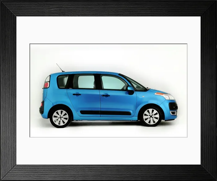 Framed Print : 2009 Citroen C3 Picasso Framed Print : 2009 Citroen C3 Picasso