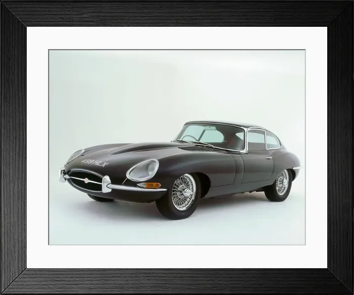 Framed Print : 1964 Jaguar E type 3.8 Framed Print : 1964 Jaguar E type 3.8