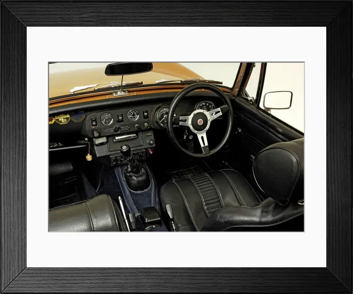 Framed Print : 1975 MG Midget Framed Print : 1975 MG Midget