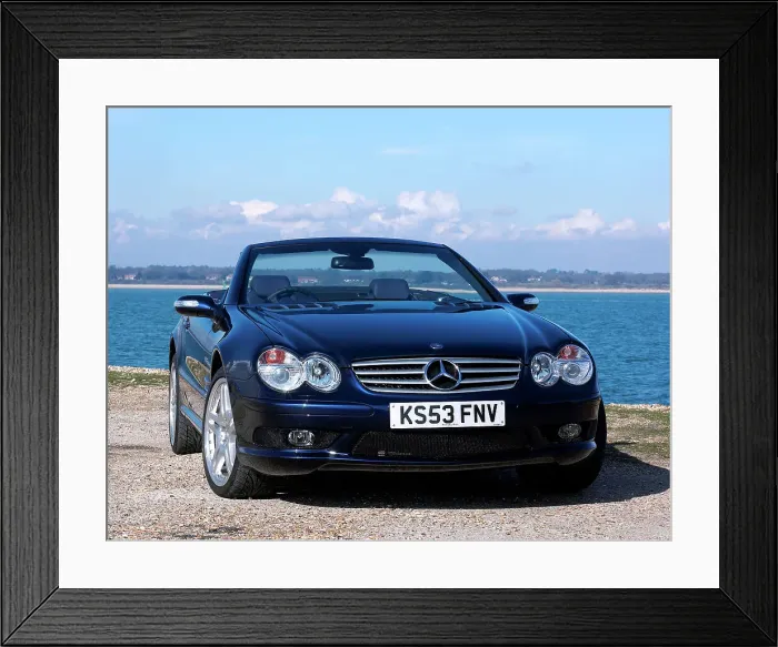 Framed Print : 2003 Mercedes Benz SL55 AMG Framed Print : 2003 Mercedes Benz SL55 AMG