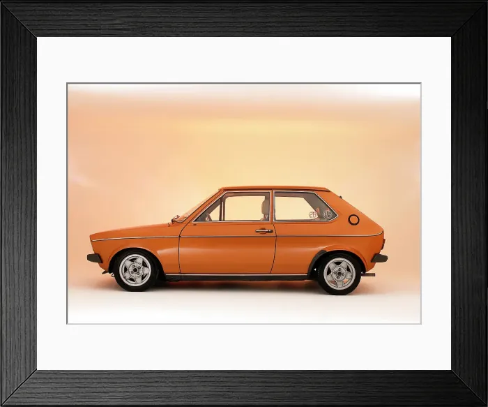 Framed Print : 1978 VW Polo (Customised)