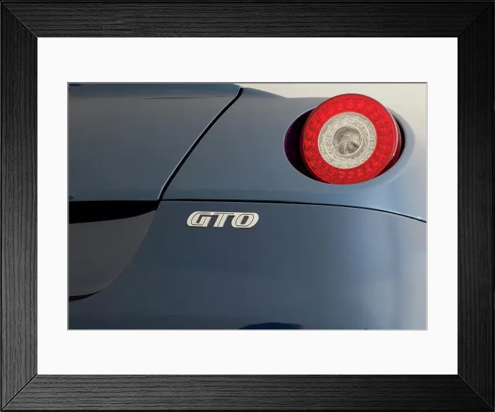 Framed Print : 2010 Ferrari 599 GTO Framed Print : 2010 Ferrari 599 GTO
