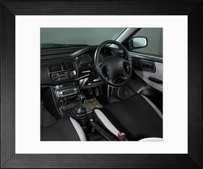 Framed Print : 1997 Subaru Impreza Turbo Framed Print : 1997 Subaru Impreza Turbo