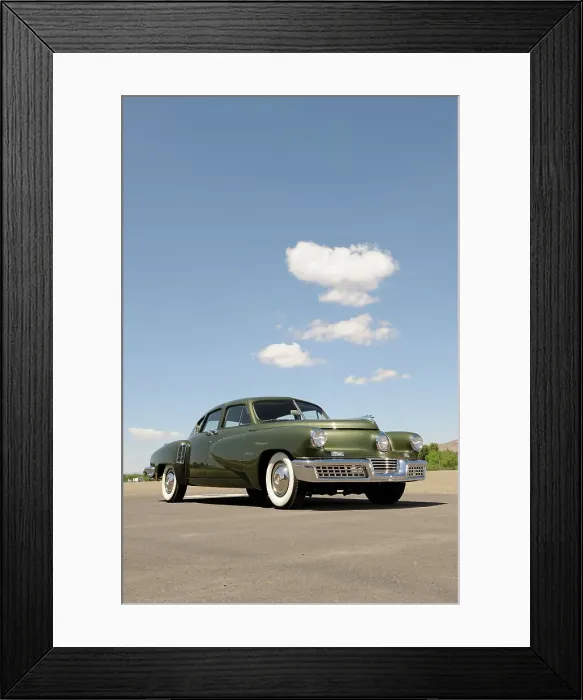 Framed Print : Tucker 1948. Artist: Simon Clay Framed Print : Tucker 1948. Artist: Simon Clay