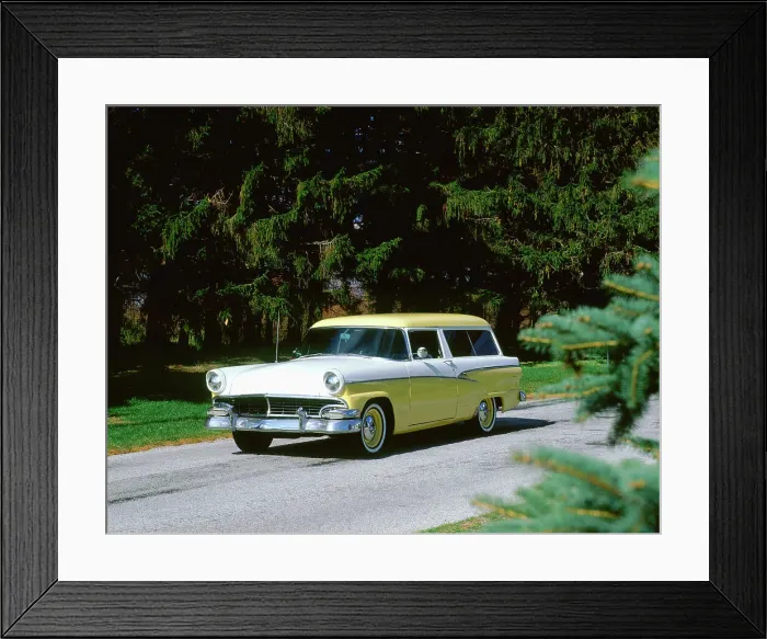 Framed Print : 1955 Ford Ranch wagon Framed Print : 1955 Ford Ranch wagon