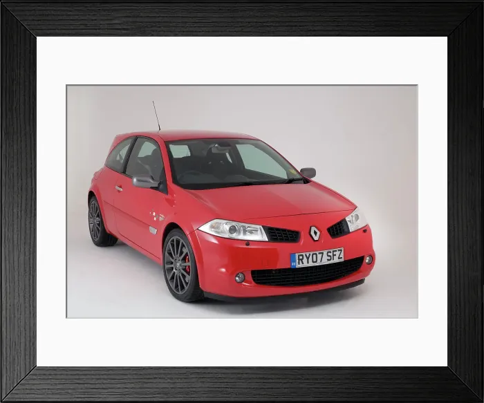 Framed Print : 2007 Renault Megane Sport Framed Print : 2007 Renault Megane Sport