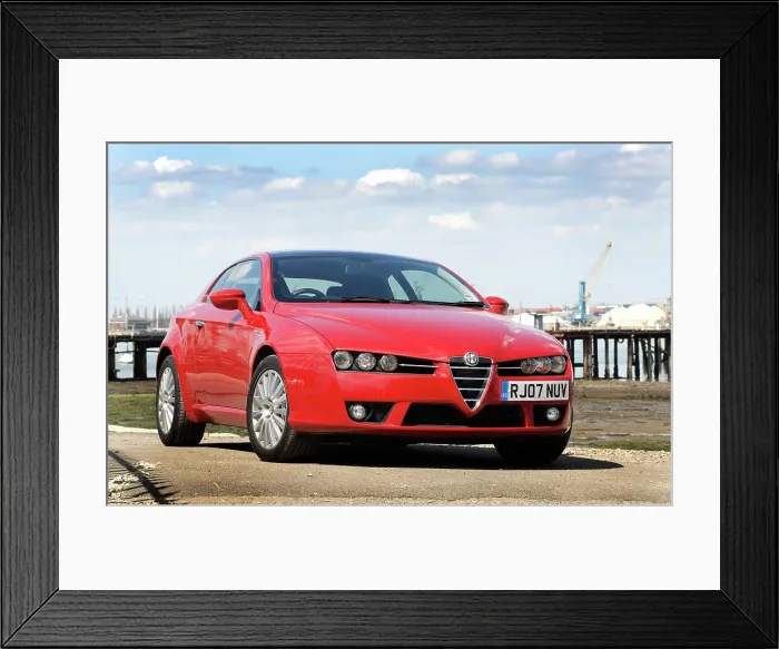Framed Print : 2007 Alfa Romeo Brera Framed Print : 2007 Alfa Romeo Brera