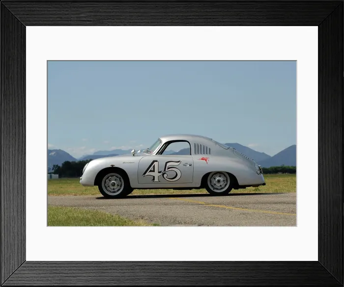 Framed Print : 1956 Porsche 356 Pan American Carrera Framed Print : 1956 Porsche 356 Pan American Carrera